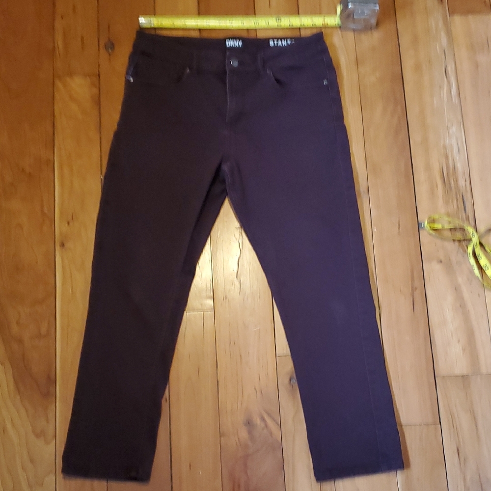 DKNY Men's Slim Straight Jeans in Purple